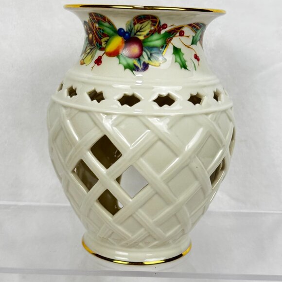 Lenox Dimention Collection Holiday Tartan Fragance Warmer Wax Melt - Picture 5 of 11